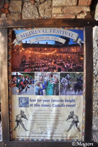 Castello Di Amorosa: Medieval Festival 2017 в стиле средневекового замка